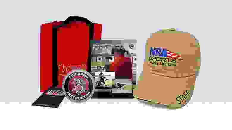 Group of NRA Instructor Training Materials and Baseball Cap